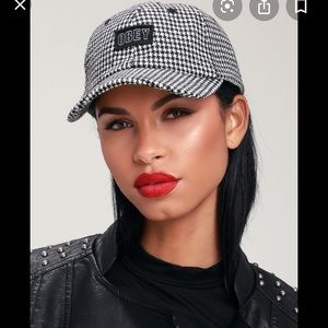Obey Houndstooth Hat